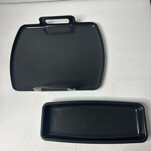Ninja Foodi Indoor Grill Griddle + Veggie Tray Nonstick - NEW
